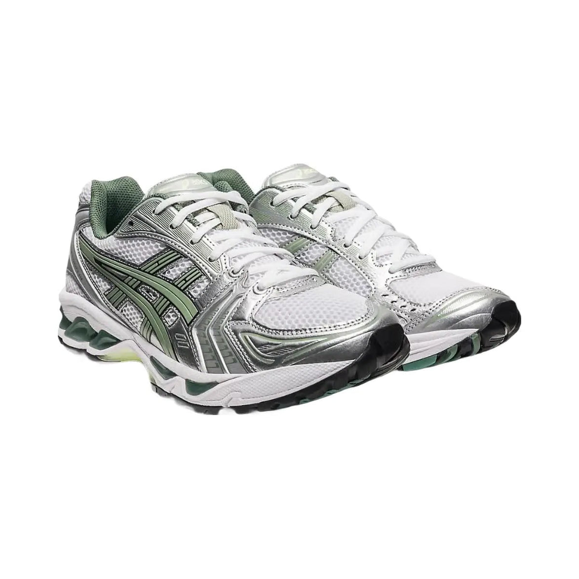Asics Gel-Kayano 14 White Pure Silver Slate Grey